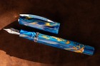 Visconti Medici Palazzo Fountain Pen In Vecchio With Palladium Trim - Fine Point