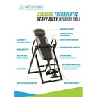Therapeutic Heavy Duty Steel Frame Inversion Table  300lb Capacity