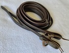 Top Quality Lightly Used 8 2 x1 2  Supple Harness Leather Split Reins show train
