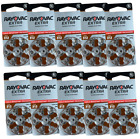  2 Pack Of 10  60 X Size 312 Rayovac Extra Advanced Hearing Aid Batteries