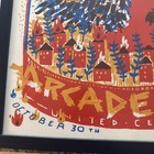 Arcade Fire 2017 Chicago United Center October 30th Framed Concert Poster 19x25