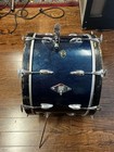  Slingerland 20x14 Bass Drum Gold black Badge 1960s - Blue Sparkle