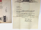 1931 Paramount Evening Express Knx Radio Station Letter Hollywood California