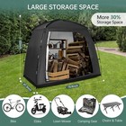 Travel Bike Storage Shed Tent Waterproof  Uv Resistant  Portable Bike Shelter