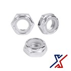 8-32 Corrosion-resistant 18-8 Stainless Steel Thin-profile Nylon-insert Locknuts