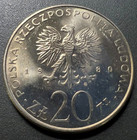 Poland - People s Republic  1944-1989  Old Coin 20 Zlotych 1980 Sailing Ship unc