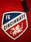 Mens Adidas Mls Fc Cincinnati Creator Cotton Tee Shirt Orange Sz 3xl Nwt