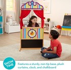 Melissa   Doug Deluxe Puppet Theater - Sturdy Wooden Construction