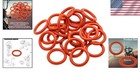 25pcs Orange Nitrile Rubber O-rings - Leak-proof Seals For V-twin Motorcycles