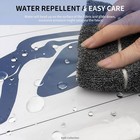 66 Inch Wide Clear Shower Curtain Liner With Magnets And Rustproof Grommets     