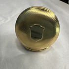 Gold Plated Yellow Gold Full Hunter Pocket Watch Gold Dial Arabic Manual