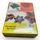Nwt Creativity For Kids 4glass Candle Holder Quarter Set Painting Kit Vintage