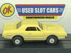Yellow Aurora T-jet  1389 Mercury Cougar     Tuff Ones  Ho Slot Car  New Old Stock