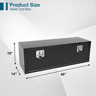 48 In  X 14 In  X 16 In  Iron Underbody Truck Storage Tool Box W lock Heavy Duty