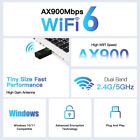 Wifi 6 Dual Band Usb Bluetooth 5 3 Adapter Ax900 Dongle Wireless Card For Laptop