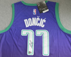 Luka Doncic Autographed Signed Jersey Beckett Loa Dallas Mavericks La Lakers Nba
