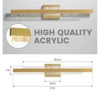 Modern Bathroom Vanity Light 27 Inch 28w Dimmable Led Bathroom wall Light