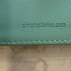 Carpe Diem Faux Leather Teal Planner Agenda Organizer Binder A5
