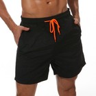 Men s Quick-dry Swim Trunks Beach Shorts With Pockets