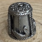 Thimble Pewter Rotating Carrousel Annals