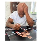 Mike Tyson Signed Boxing Photo  Iron Mike