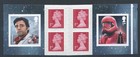 Gb Qeii 2019 Pm70 Sb3  70  Star Wars 3 Pb-ls 6 X 1st Booklet Complete Mnh