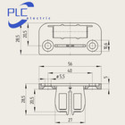 1pcs New Schmersrl Type Az16-12zvrk-st 4a 230vac Separate Safety Door Switch