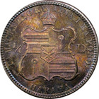 Pcgs Ms66 1883 Hawaii Quarter     High Grade Kal  kaua 25c     Toned Gem