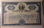 Common Stock Certificate 100 Shares Coty  Inc  Dated Jun 9 1930   21e-4418 wb1 