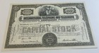 International Telephone   Telegraph Corp 1948 Common Stock Certificate 50 Shares