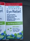 2x Bausch lomb Advanced Eye Allergy Itch Relief - Exp 10 26   c