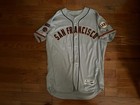 2019 Giants Derek Holland Game Used Worn  Road Jersey Mlb Hologram Size 50t 1 