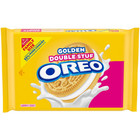 3 Pack Oreo Double Stuf Golden Sandwich Cookies Family Size 18 71 Oz Nabisco