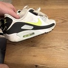 Nike Air Max Men s Golf Shoes White Black Yellow Low Top Lace Up Size 9 Men   s