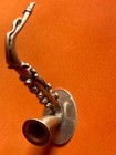 Rare Vintage Silver Miniature Saxophone  Special Stunning - South Italy - 1970  