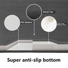 3 Options Bathroom Rugs Absorbent Memory Foam Shower Mat Non-slip Large Bath Mat