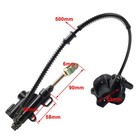 Hydraulic Rear Disc Brake Caliper   Master Cylinder Brake System Kit Motorcycle