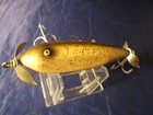 Vintage Paw Paw Injured Minnow Wood Fishing Lure Nice