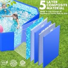 Foldable Pool Large Non-inflatable Kids Adult Swimming Pool Hard Shell Mosaic