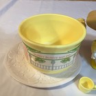 Vintage Tea Bunnies Teacup Bunny Daisy Breeze Sunny Inn Complete Figure Play Set