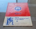 January 10  1967 Nba All-star Game Program     Wilt Chamberlain - Bill Russell