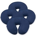 Pack Of 4   Extra Thick 100  Cotton Flannel Massage Tables Face Cradle Covers   