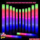 20-600 Led Light Up Foam Sticks Wand Rally Batons Dj Flashing Glow Stick Party