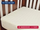 Waterproof Crib And Toddler Mattress Protector  Quilted Fi
