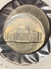 1976-p Struck Off-center Jefferson Nickel 5c Error Coin   Bu Ms   Very Nice 