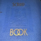 Scrap Book  Rare Scrapbook  A Mother   s Original Sketches For Dresses 1937 -1940