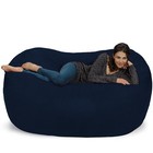 Chill Sack Bean Bag Chair  Huge 6  Memory Foam Furniture Bag And Large Lounge   
