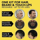Hair And Beard Dye Kit For Men - Ammonia-free Medium Brown Color Solutions