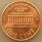 1994 P Lincoln Memorial Penny Brilliant Uncirculated Cent Red Bu Coin