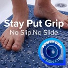 Power Grip Extra Long Bath Tub   Shower Mat 39x16  Wet Floor Non-slip For